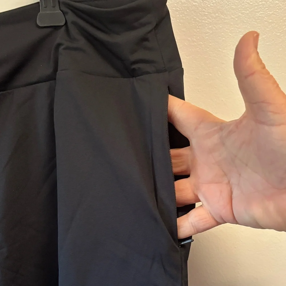 adidas Black Tour Pleated tennis  Skort. Sz XXL NWT - Picture 8 of 11